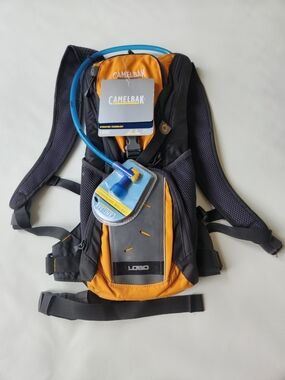 CamelBak Lobo Hydration Backpack in Orange and Black Venture Gear